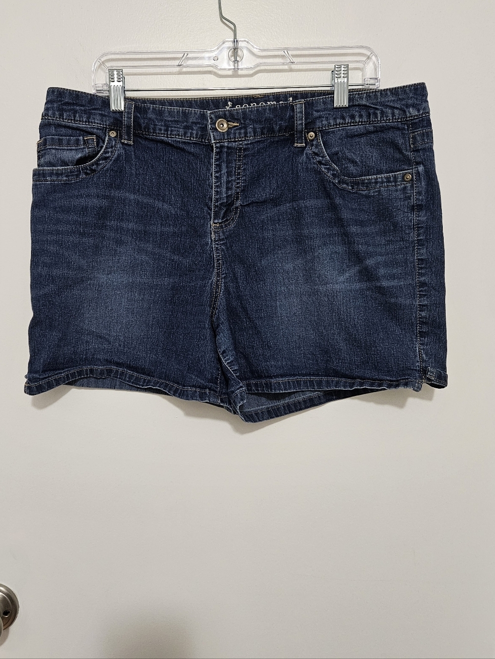 Sonoma Indigo Denim‎ Jean Shorts Size 16